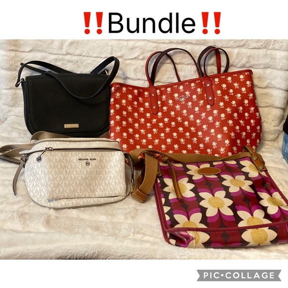 ❤️SALE❤️‼️Bundle‼️Coach,Kate Spade,Michael Kors,Fossil Purses - Picture 1 of 5